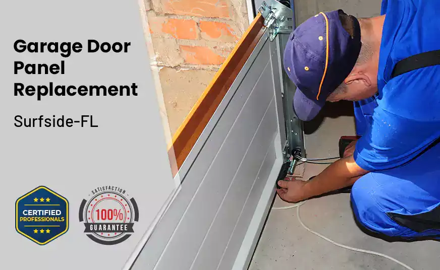 Garage Door Panel Replacement Surfside-FL 