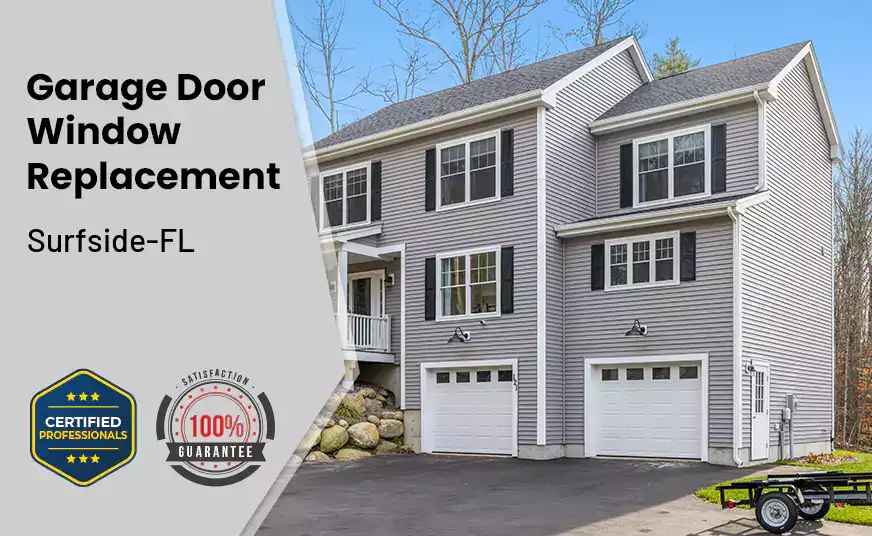 Garage Door Window Replacement Surfside-FL 