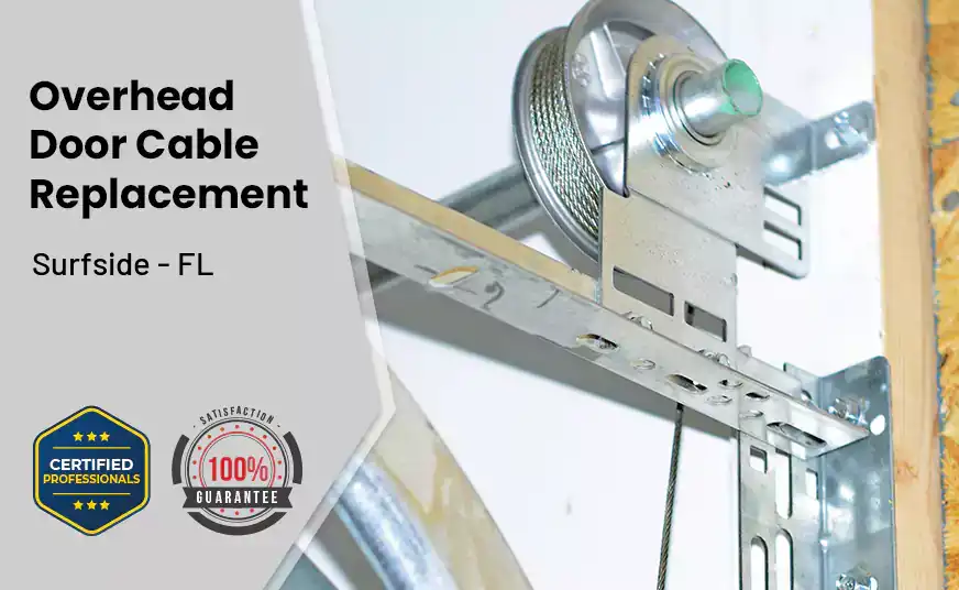 Overhead Door Cable Replacement Surfside - FL 