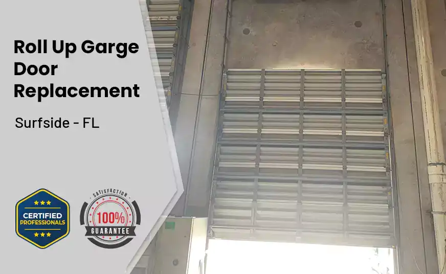 Roll Up Garage Door Replacement Surfside - FL 